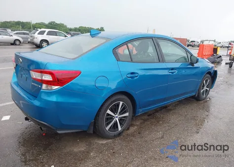 2019 Subaru Impreza Premium from USA, damaged, VIN 4S3GKAD64K3624057